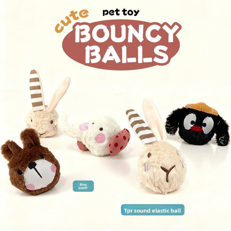 Squeaky Plush Chew Toy