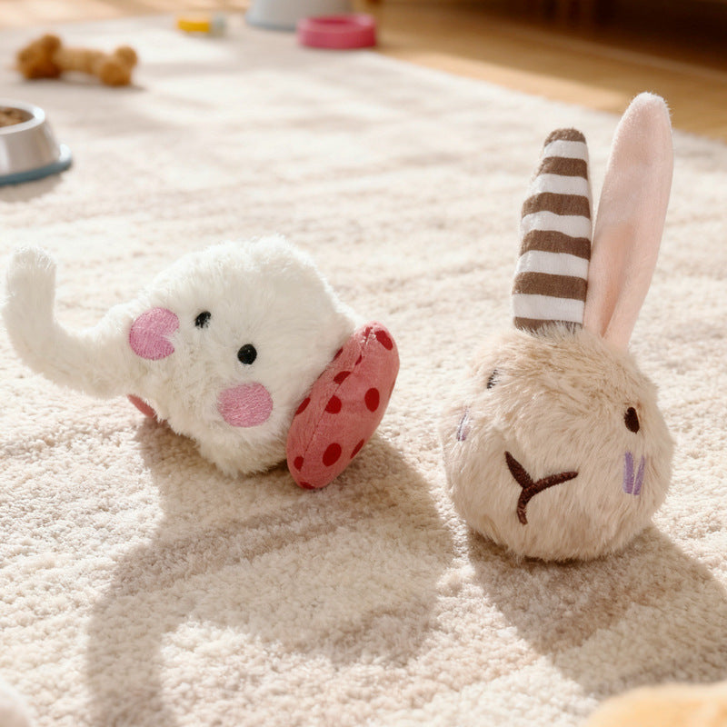 Squeaky Plush Chew Toy
