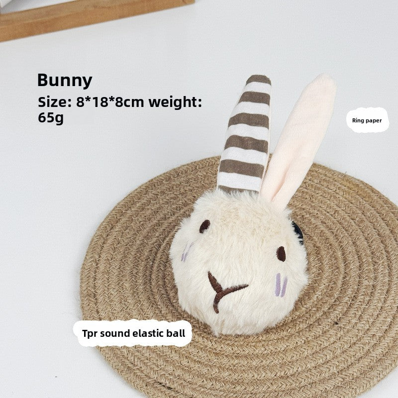 Squeaky Plush Chew Toy